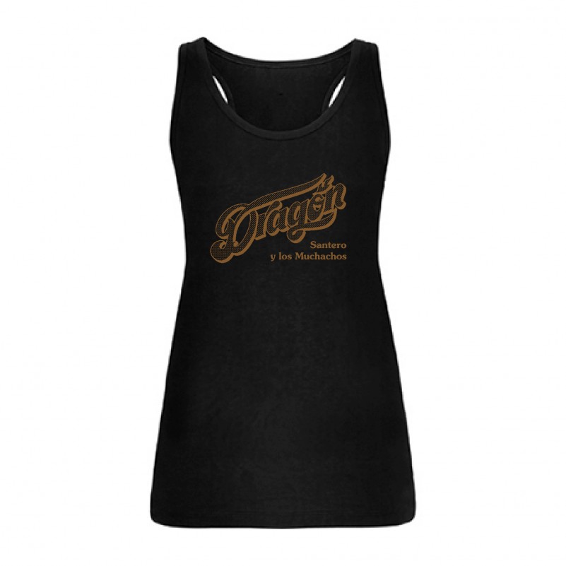 Camiseta "Dragón" en marrón