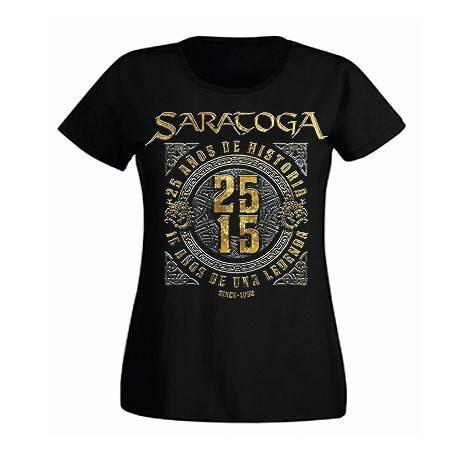 Camiseta negra "25-15 Aniversario" 2