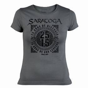 Camiseta "25-15 Aniversario" en negro