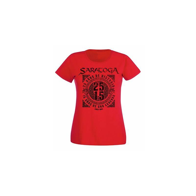Camiseta "25-15 Aniversario" en negro