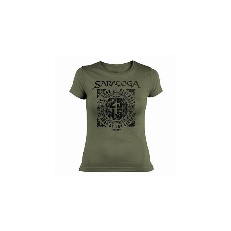 Camiseta "25-15 Aniversario" en negro