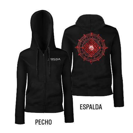 Sudadera con cremallera y trasera "Aeternus" 2