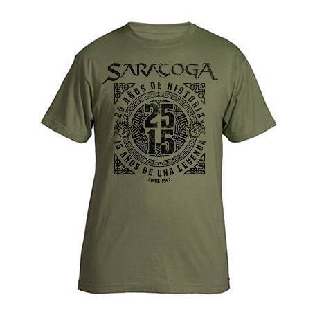 Camiseta "25-15 Aniversario" en negro