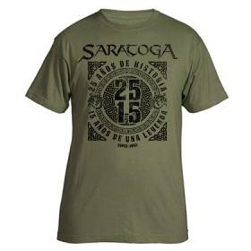 Camiseta "25-15 Aniversario" en negro