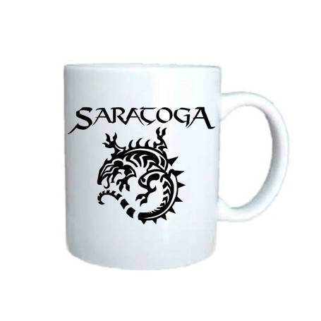 Taza cerámica "Logo+Iguana"