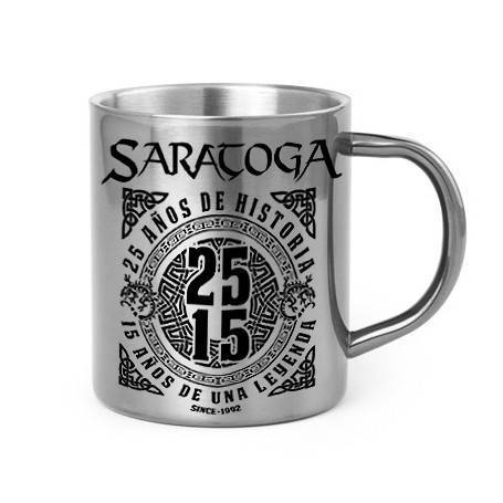 Taza metálica "25-15 Aniversario"