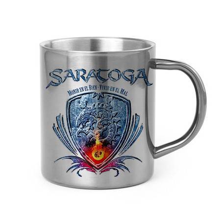 Taza metálica "Morir en el bien...1"