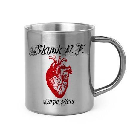 Taza metálica "Carpe diem"