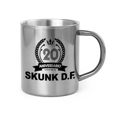 Taza metálica "20 Aniversario"