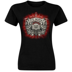 Camiseta "Águila fondo rojo"