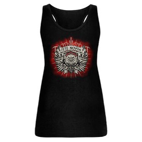 Camiseta "Águila fondo rojo"