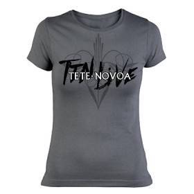 Camiseta "TTN Live blanco y negro"