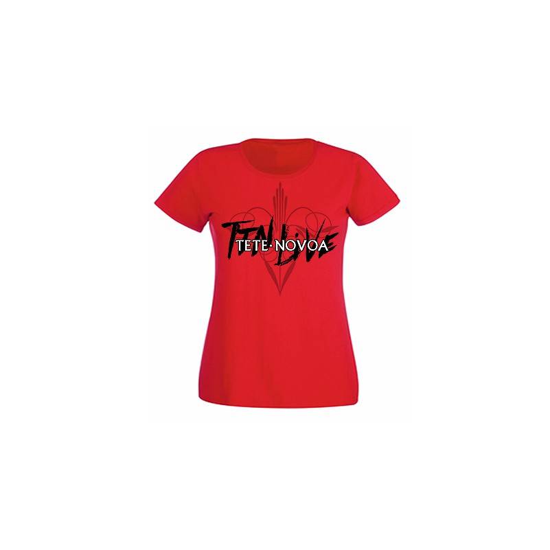 Camiseta "TTN Live blanco y negro"