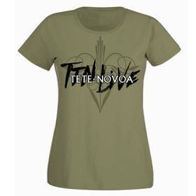 Camiseta "TTN Live blanco y negro"