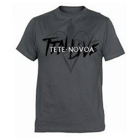 Camiseta "TTN Live blanco y negro"