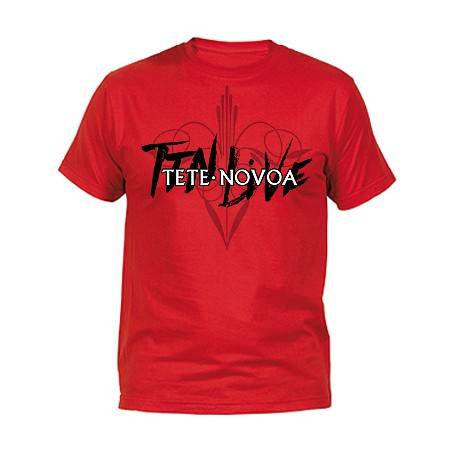 Camiseta "TTN Live blanco y negro"