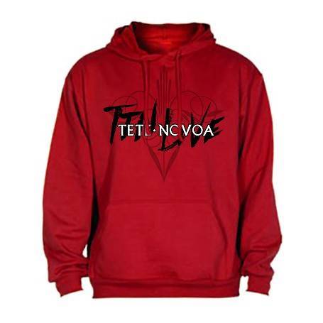 Sudadera "TTN Live blanco y negro"