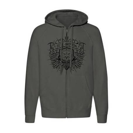 Sudadera cremallera "Águila"