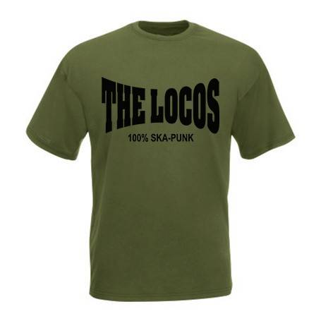 Camiseta "100% Ska punk " en negro 2
