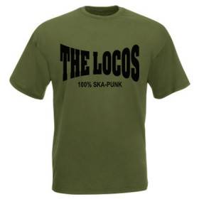 Camiseta "100% Ska punk " en negro