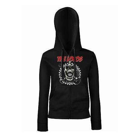 Sudadera cremallera "Calavera" 2