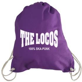 Mochila "100% Ska punk" en blanco