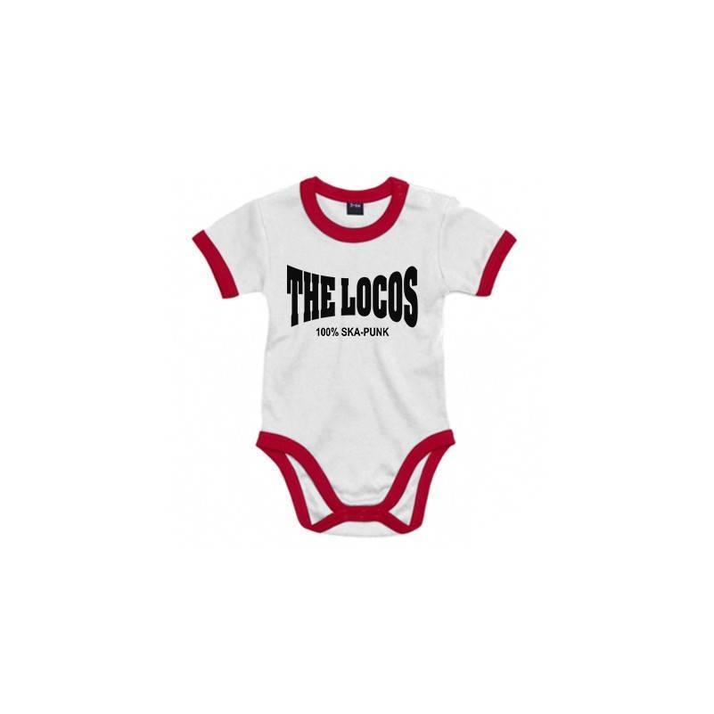 Body bebé con ribete "100% Ska punk "