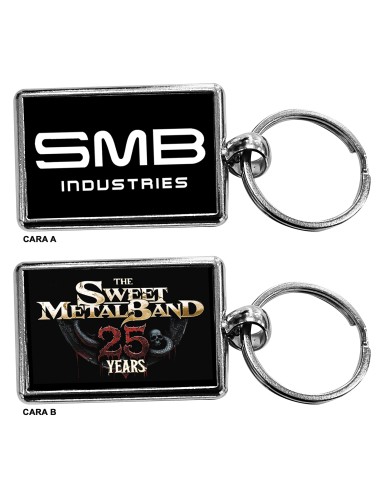 Llavero metálico "25 Años" +...