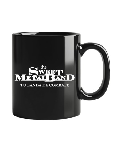 Taza cerámica negra "Logo TBC"