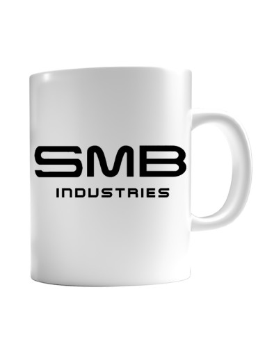 Taza cerámica blanca "Industries"