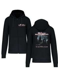Sudadera cremallera "Logo Dead" + "Portada The Dead" trasera