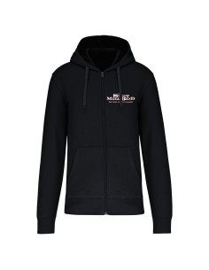 Sudadera cremallera "Logo Dead" + "Portada The Dead" trasera 2