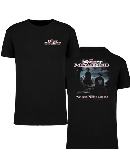 Camiseta "Logo Dead" + "Portada The Dead" trasera