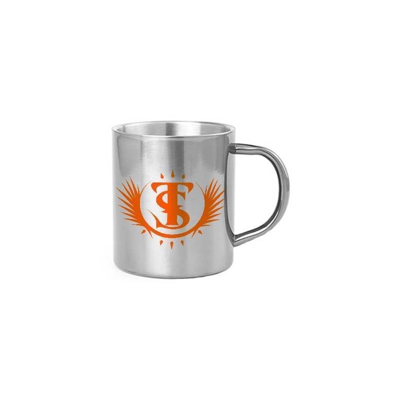 Taza metálica "Logotipo"