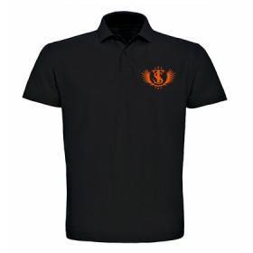 Polo "Logotipo" en naranja