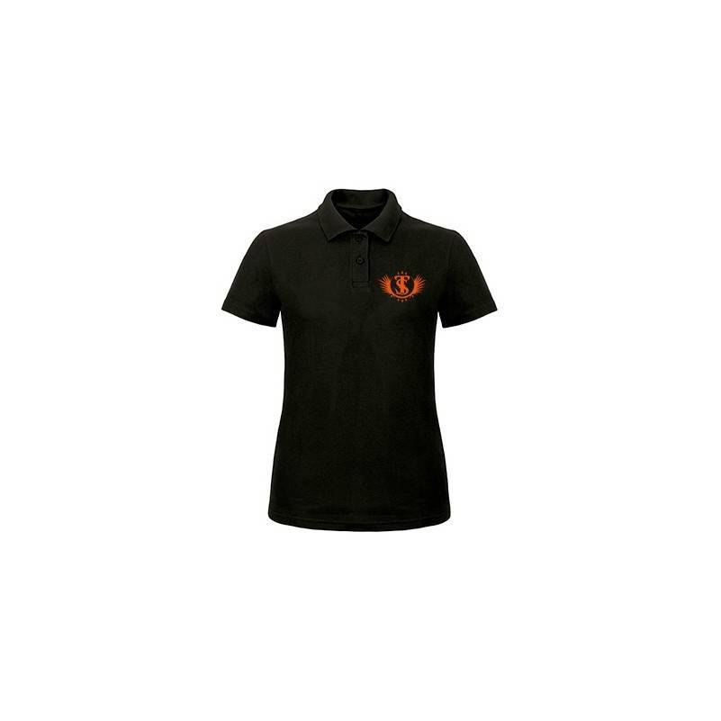 Polo "Logotipo" en naranja