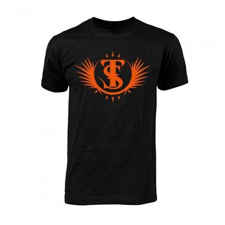 Camiseta negra chico "Logotipo"