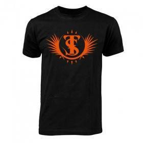 Camiseta negra chico "Logotipo"