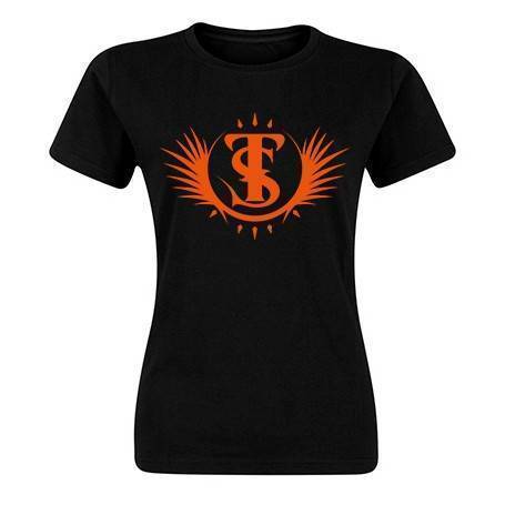 Camiseta negra chico "Logotipo" 2