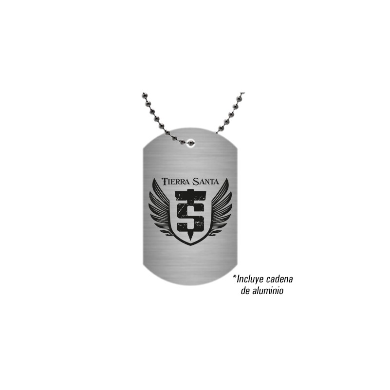 Colgante/Placa aluminio "Escudo Destino"