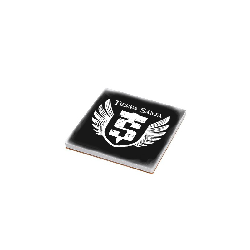 Posavasos cerámica cuadrado "Escudo...