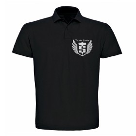 Polo "Escudo Destino" en blanco