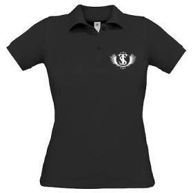 Polo "Logotipo" en blanco