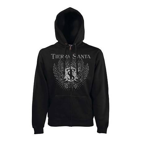 Sudadera cremallera "Escudo Gris"