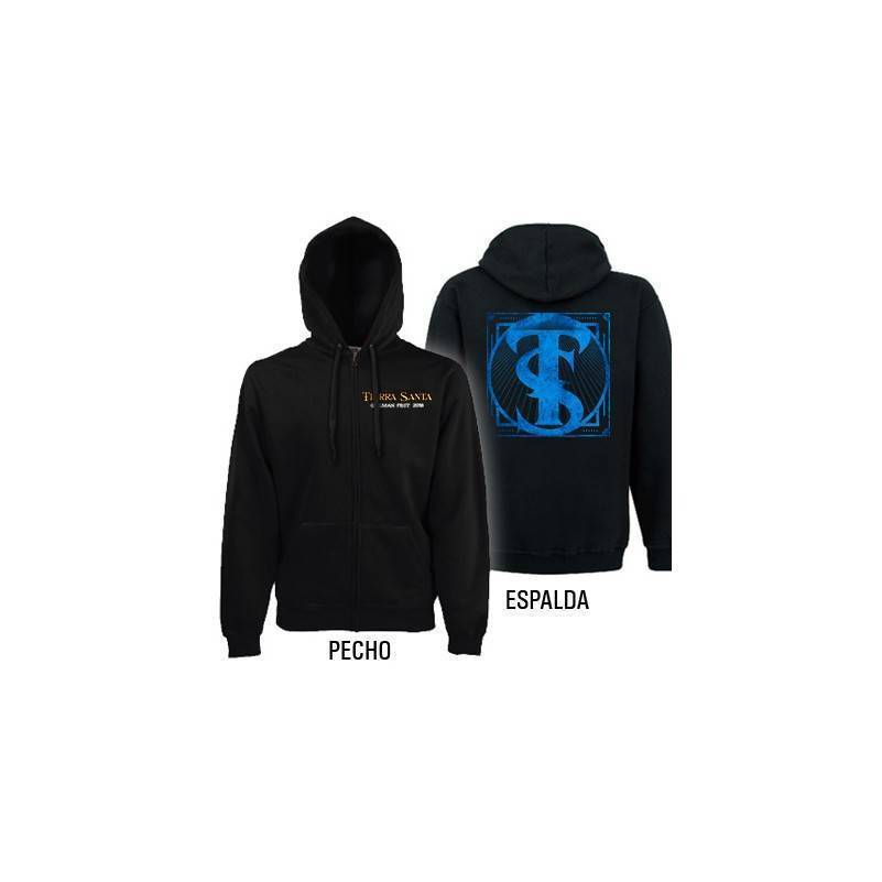 Sudadera cremallera con espalda...