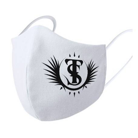 Mascarilla blanca "Logotipo negro"