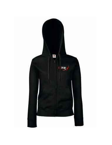 Sudadera cremallera “Vintoro Logo Rojo”