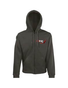 Sudadera cremallera “Vintoro Logo Rojo”