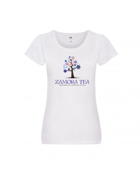Camiseta de algodón orgánico  “Logo Zamora TEA”