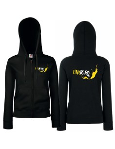 Sudadera cremallera con trasera “Vintoro Logo Amarillo” 2